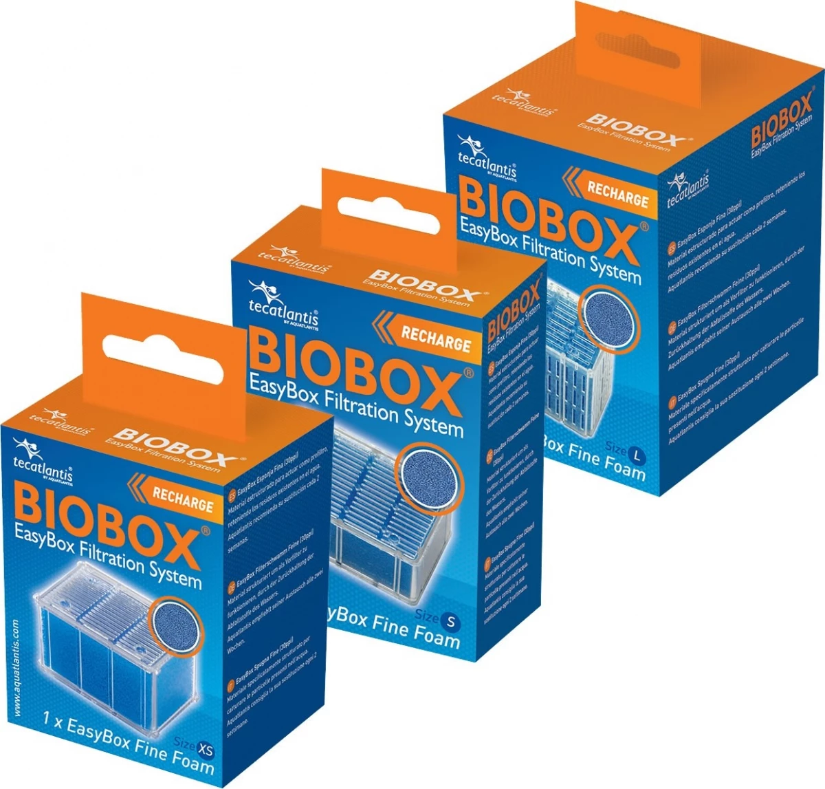 AQUATLANTIS Biobox Easybox Spugna Fine 2 AQUATLANTIS Biobox Easybox Spugna Fine - immagine 2