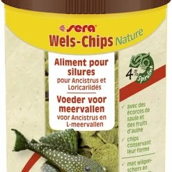 Sera Wels Chips Nature Chips Ricchi Di Fibre Per Ancistrus E Loricaridae