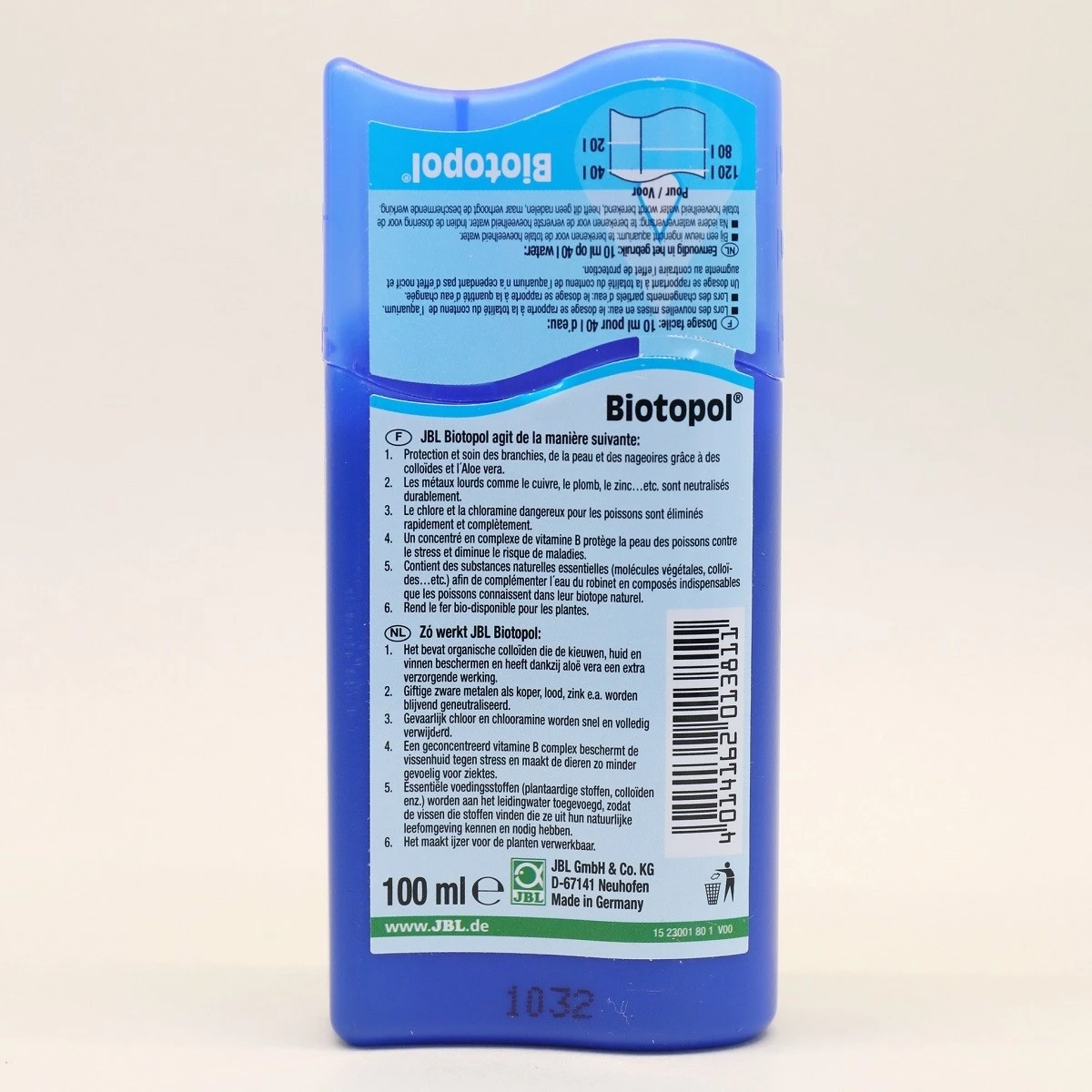 JBL Biotopol Biocondizionatore D'acqua Dolce 2 JBL Biotopol Biocondizionatore D'acqua Dolce - immagine 2