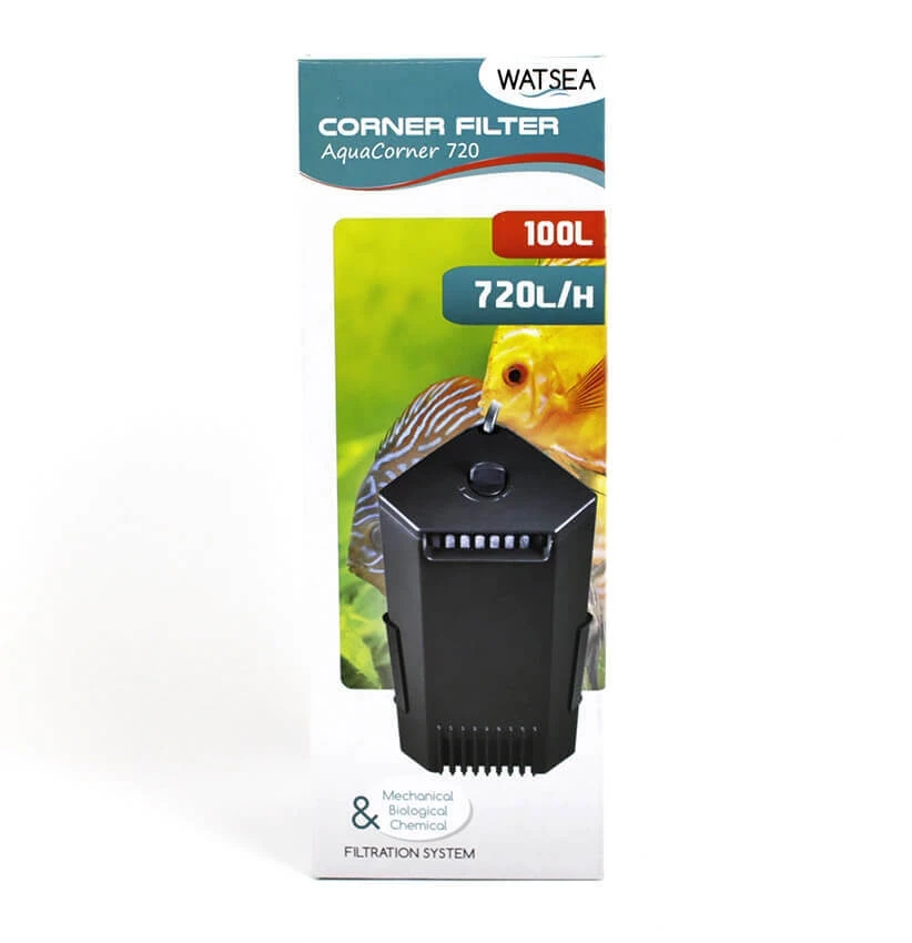 Filtro Angolare WATSEA Aqua Corner 720 L/h 3 Filtro Angolare WATSEA Aqua Corner 720 L/h - immagine 3