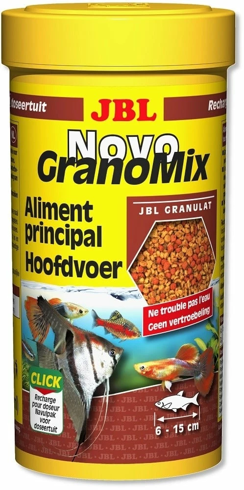 JBL NovoGranoMix - Mangime Per Pesci D'acquario Medi E Grandi 2 JBL NovoGranoMix - Mangime Per Pesci D'acquario Medi E Grandi - immagine 2