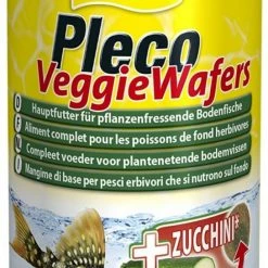 Tetra Pleco Veggie Wafers Alimento Per Pesci Di Fondo Erbivori