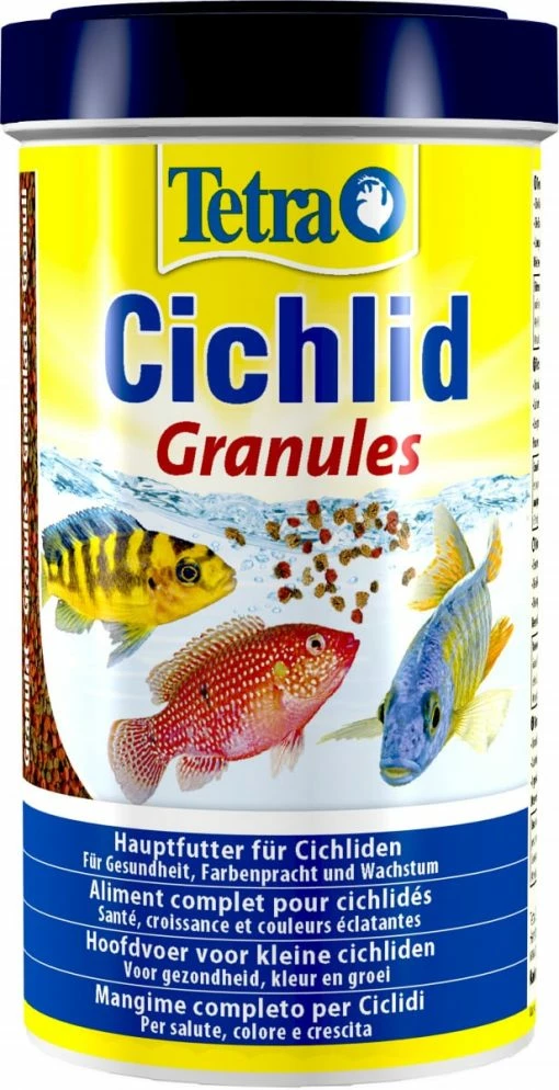 Tetra Cichlid Granulato Alimento Completo Per Ciclidi -Acquaristica negozio la 6390f96613235062963ccde717b18f975921581672078