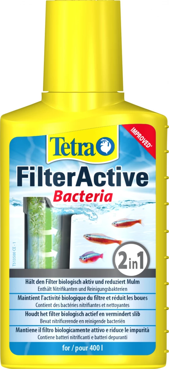 Tetra FilterActive Attivazione Del Filtro 1 Tetra FilterActive Attivazione Del Filtro