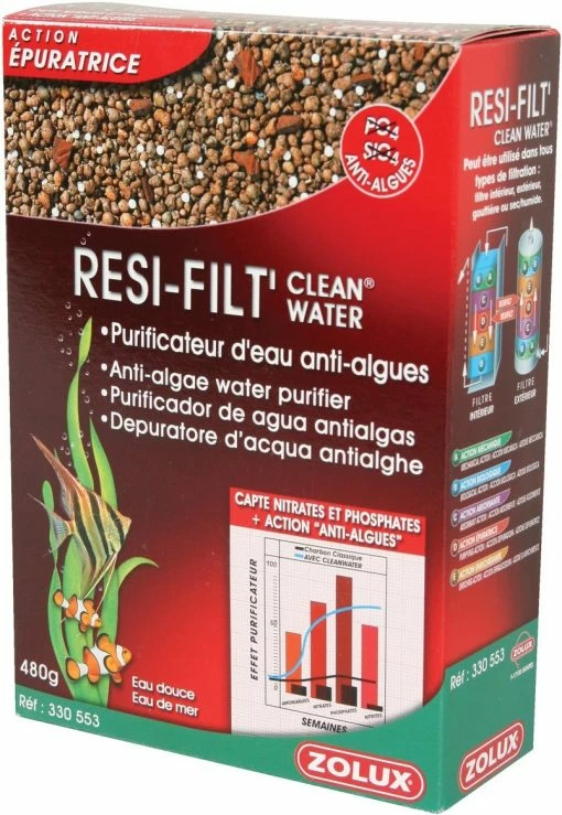 Zolux Resifilt'cleanwater Depuratore D'acqua E Anti-alghe -Acquaristica negozio la 81496b9bff013acedfb1d140579e2fbeb631606916604