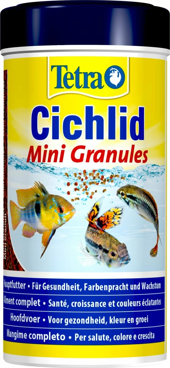 Tetra Cichlid Mini Granuli Pour Ciclidi 1 Tetra Cichlid Mini Granuli Pour Ciclidi