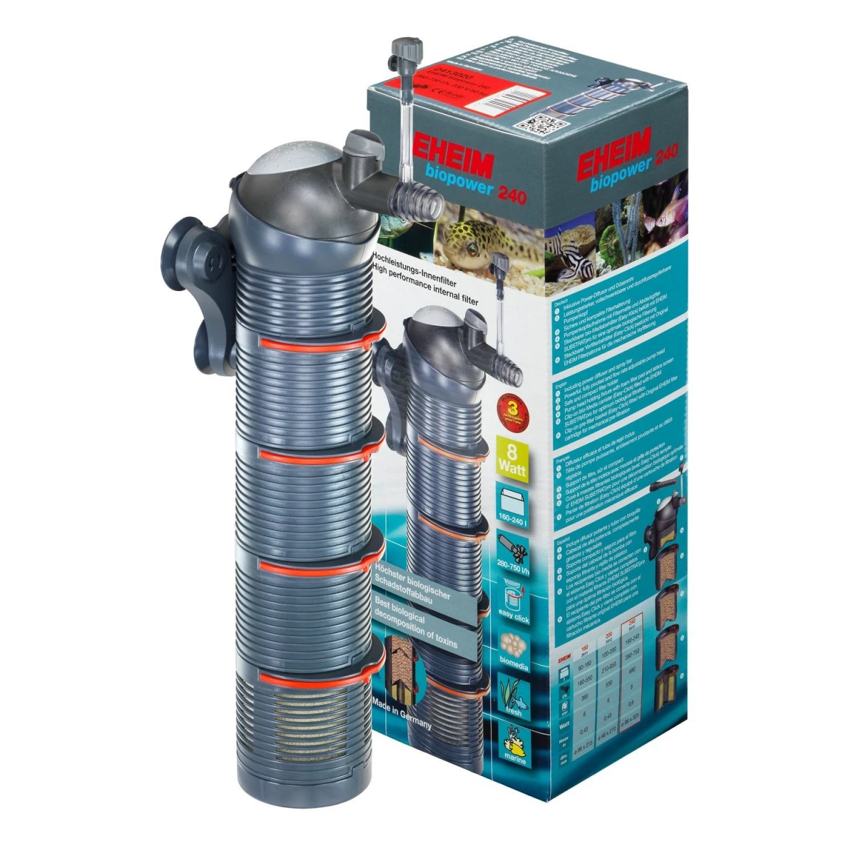 EHEIM Biopower 240 Filtro Interno 5 EHEIM Biopower 240 Filtro Interno - immagine 5
